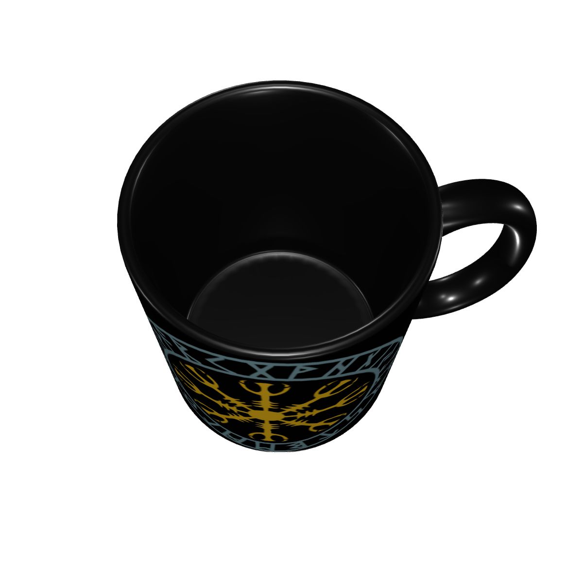 Helm Of Awe Aegishjalmur Two-Tone Coffee Mug