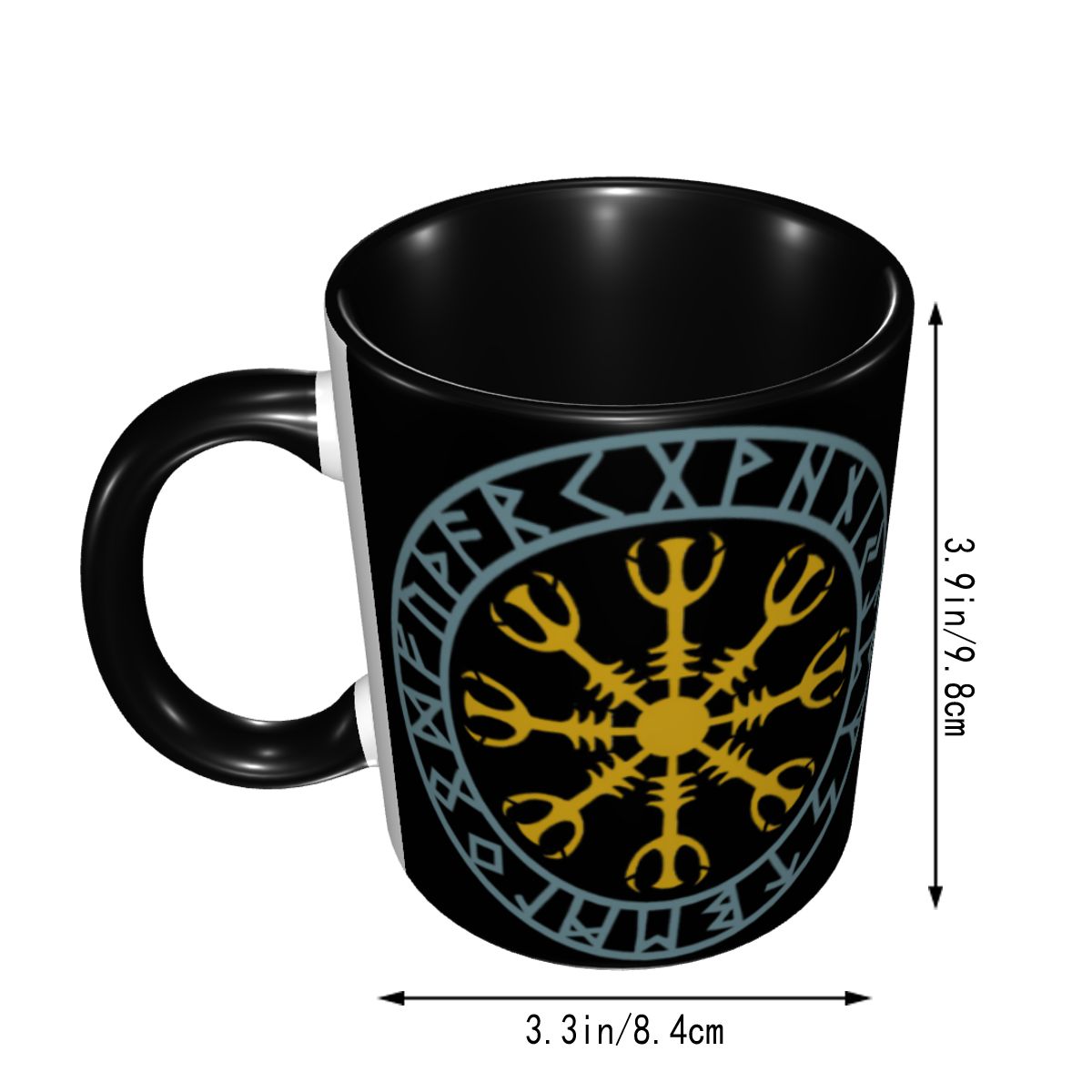 Helm Of Awe Aegishjalmur Two-Tone Coffee Mug