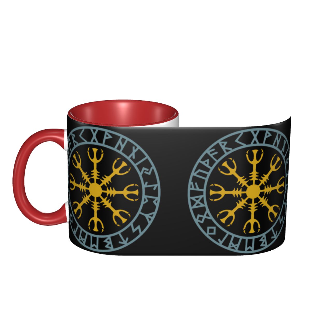 Helm Of Awe Aegishjalmur Two-Tone Coffee Mug