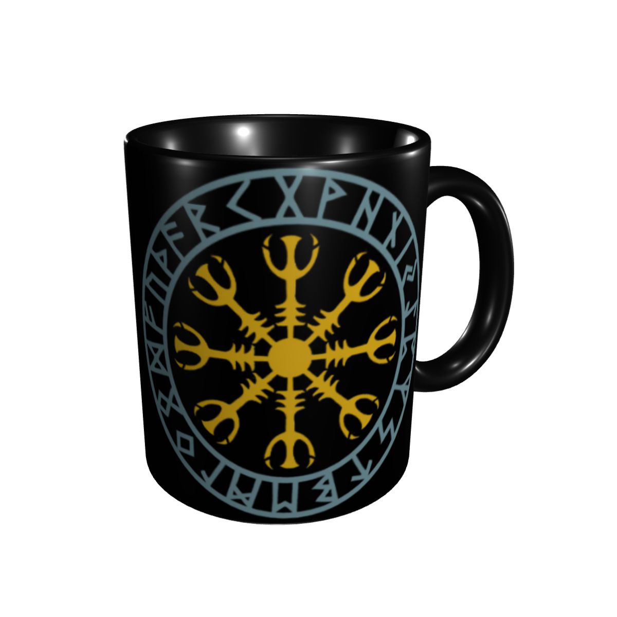 Helm Of Awe Aegishjalmur Two-Tone Coffee Mug