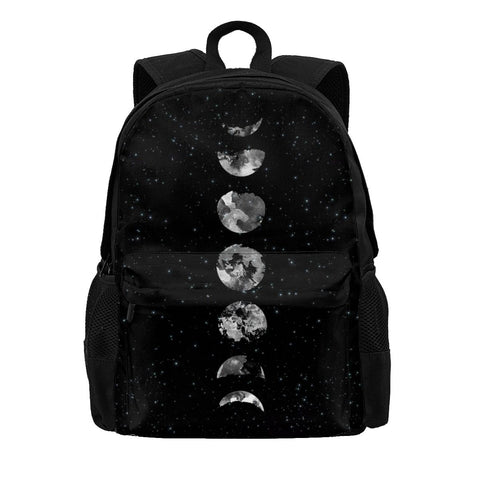 Viking Moon Phases Symbol Large Capacity Backpack