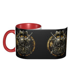 Viking Warrior Two-Tone Coffee Mug