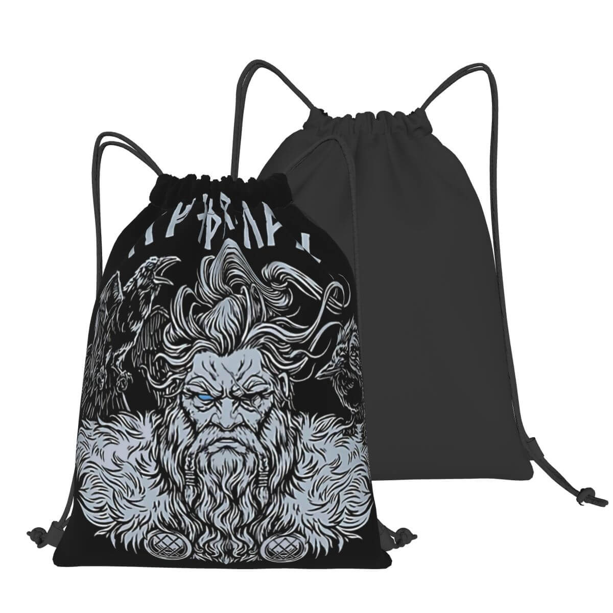 Allfather Odin Drawstring Bag