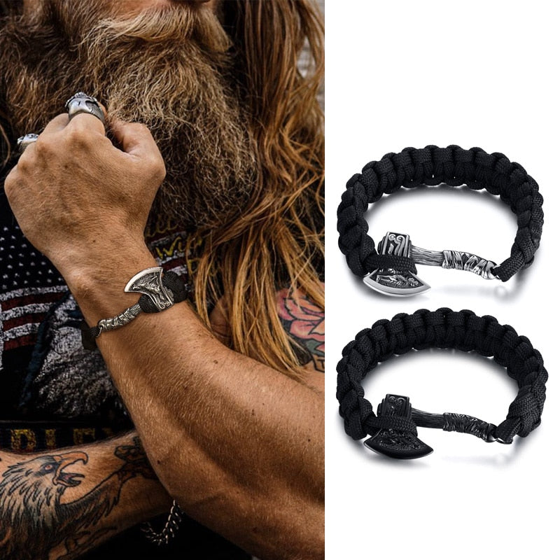 Viking Axe Paracord Bracelet