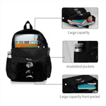 Viking Moon Phases Symbol Large Capacity Backpack