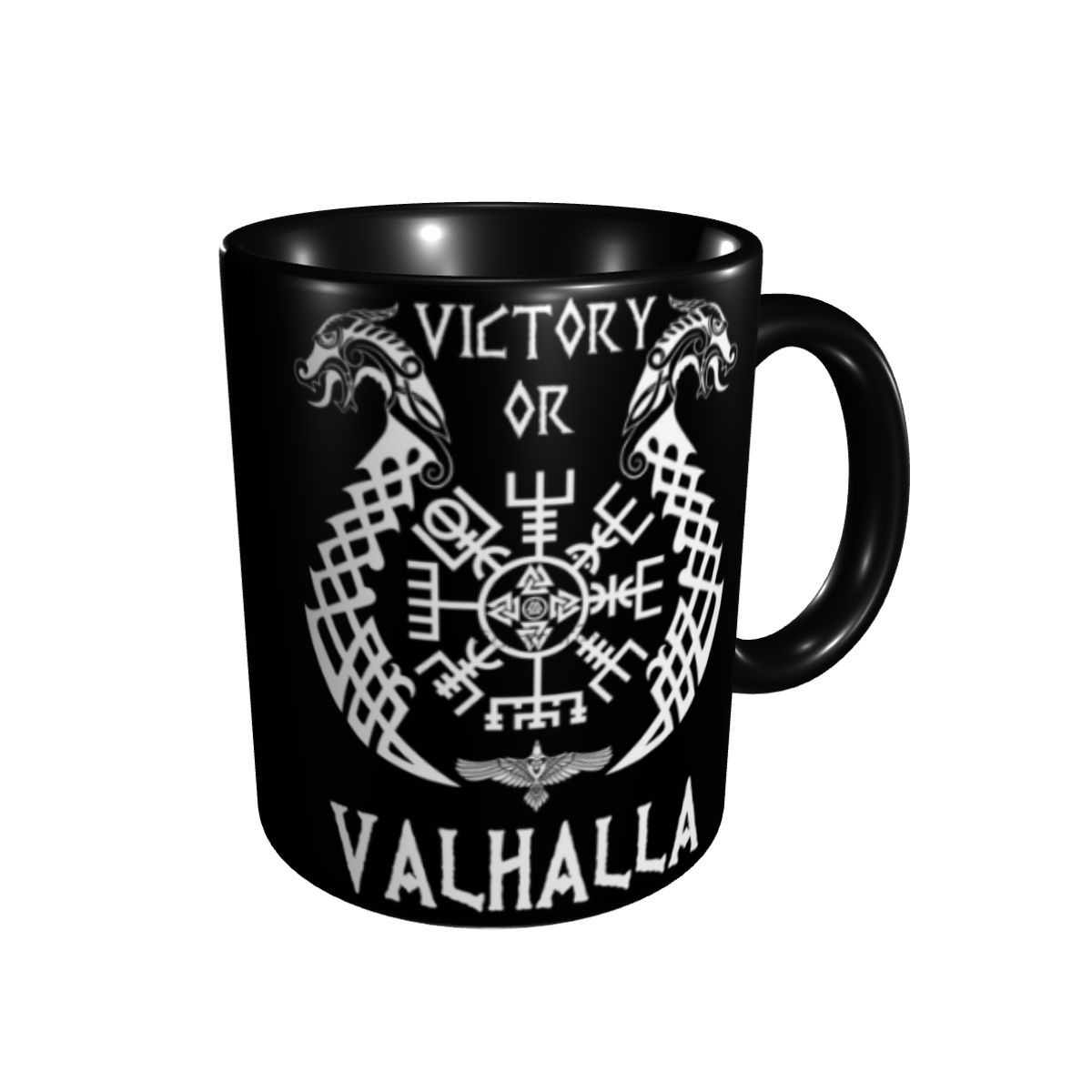 Victory Or Valhalla Two-Tone Coffee Mug