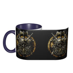 Viking Warrior Two-Tone Coffee Mug