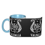 Victory Or Valhalla Two-Tone Coffee Mug