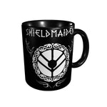 Viking Shieldmaiden Two-Tone Coffee Mug