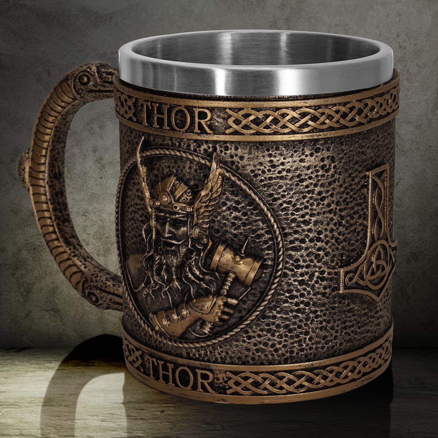 Thor Stainless Steel Beer Mug