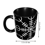 Helm Of Awe (Aegishjalmur) Two-Tone Coffee Mug