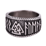 Hail Odin Valknut Ring