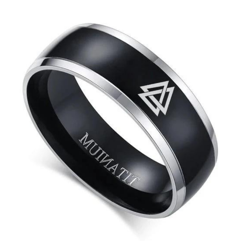 Valknut Symbol Ring