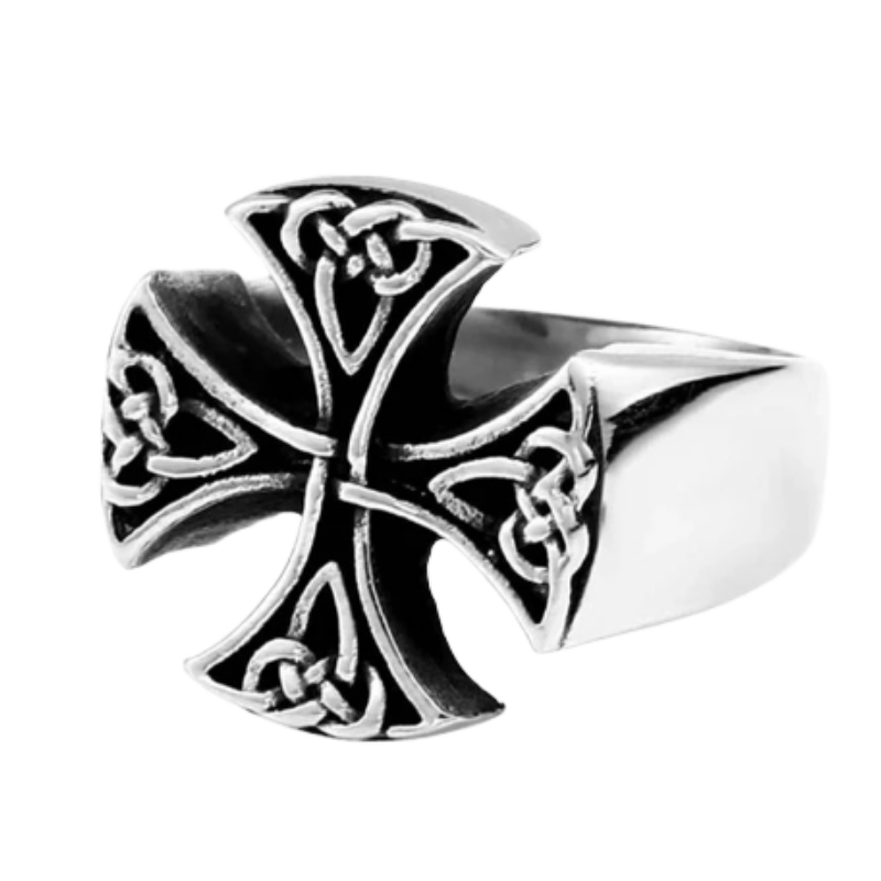 Norse Viking Cross Ring