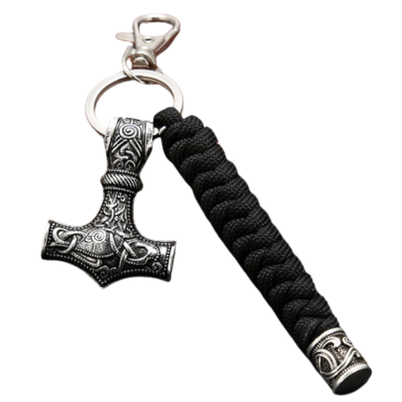 Mjolnir Braided Paracord Key Ring