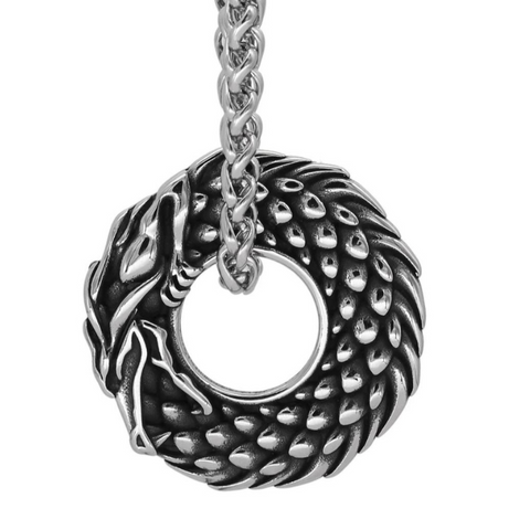 Jormungandr Serpent Necklace