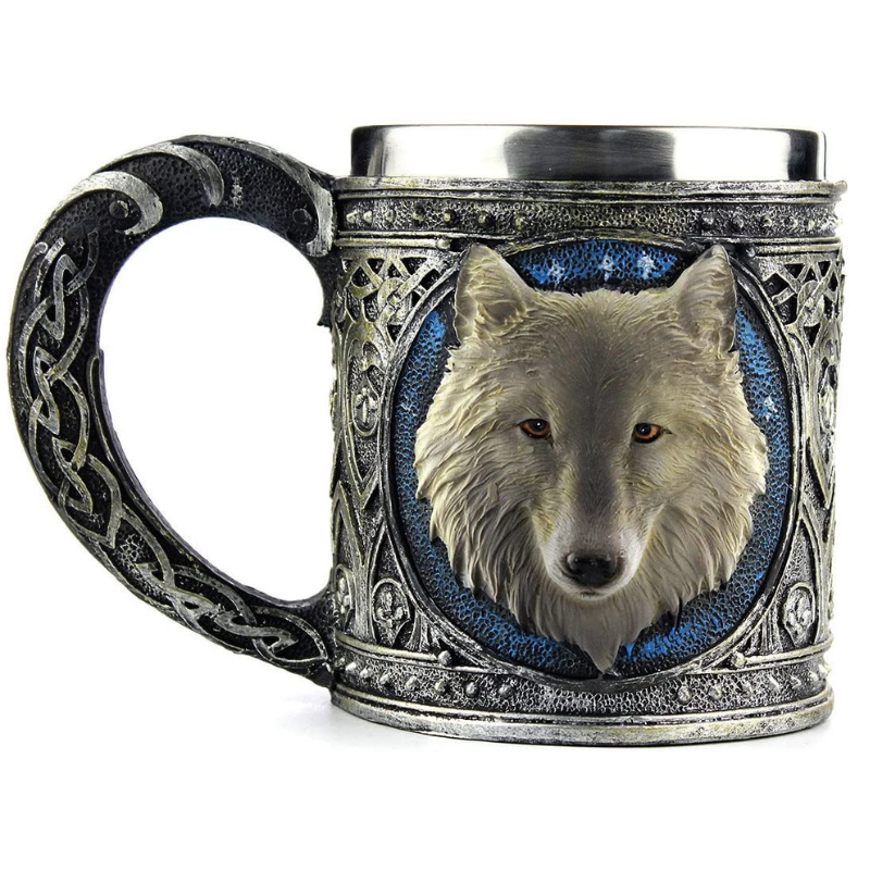 Viking Wolf Mug