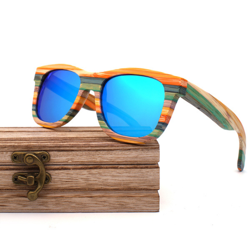 POLARIZED WOOD BAMBOO SUNGLASSES