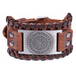 Vegvisir Leather Bracelet