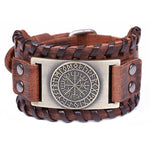 Vegvisir Leather Bracelet