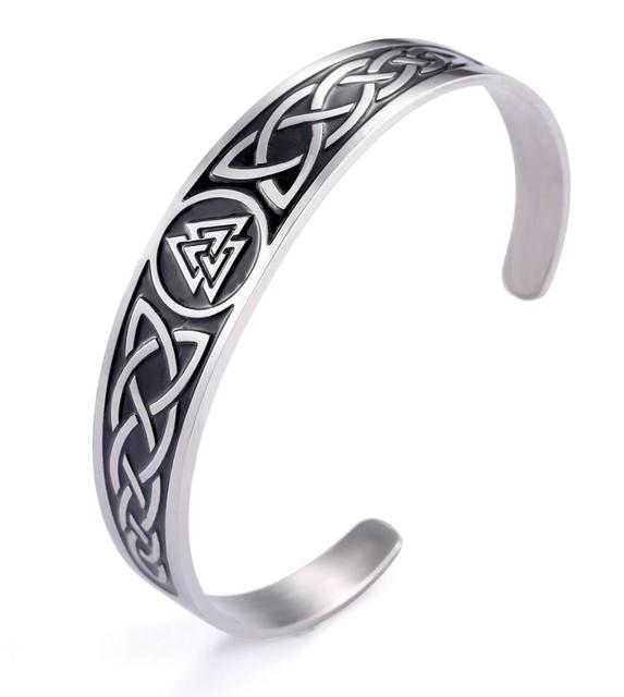 VALKNUT SYMBOL VIKING ARM RING