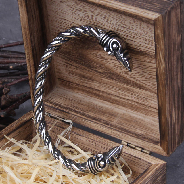 ODIN'S RAVENS - VIKING ARM RING