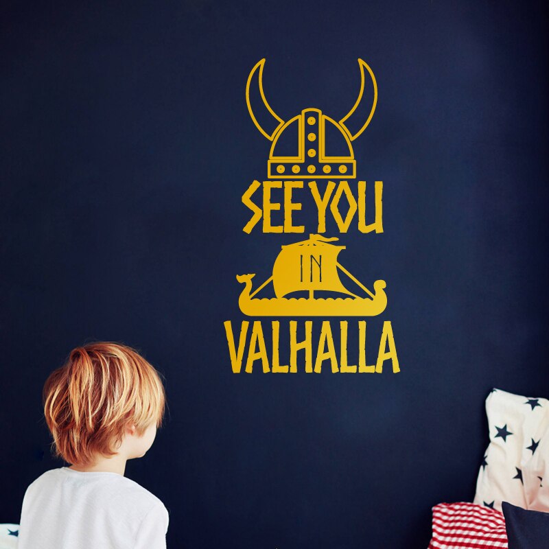 See you in Valhalla Car Decal Stickers