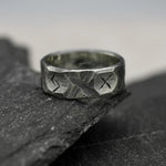 Rustic Norse Rune Ring