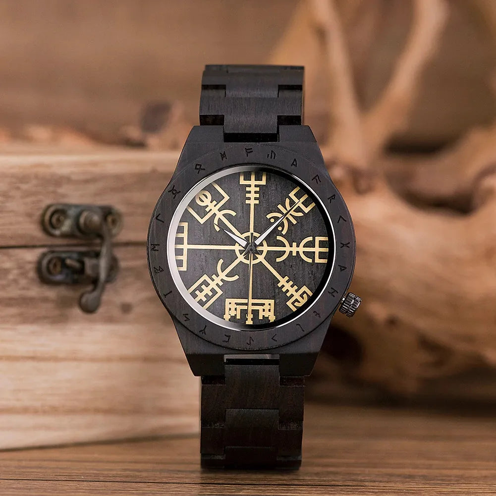 Vegvisir Wooden Watch