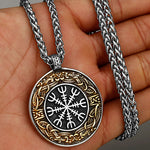 Helm of Awe Medallion Necklace