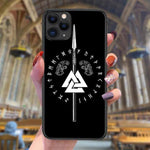 Gungnir And Valknut iPhone Case