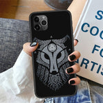 Norse Wolf iPhone Case