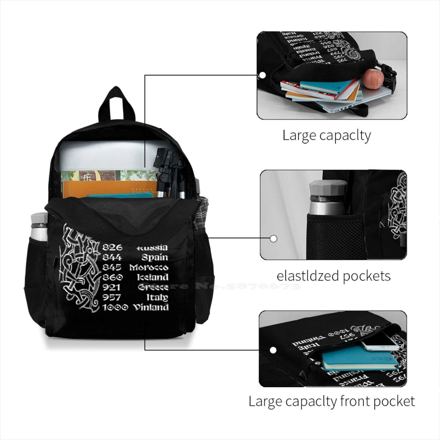 VIKING World Tour Large Capacity Backpack