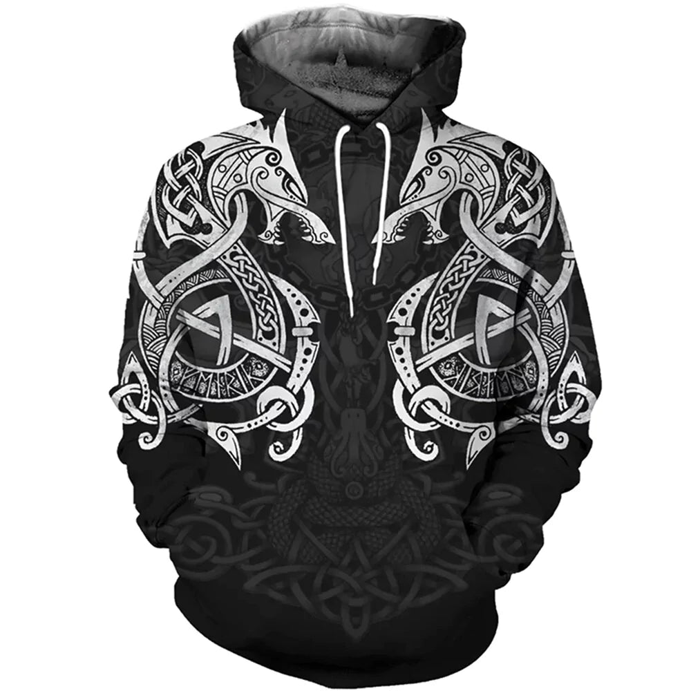 Norse Wolf (Viking Hoodie)