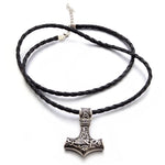Mjolnir Necklace With Steel Or Leather Chain