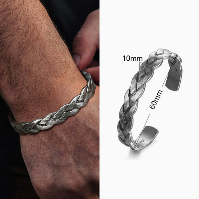 Braided Viking Arm Ring
