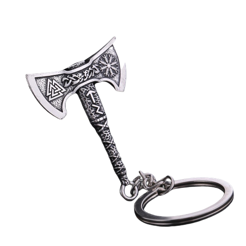 Viking Axe Keychain