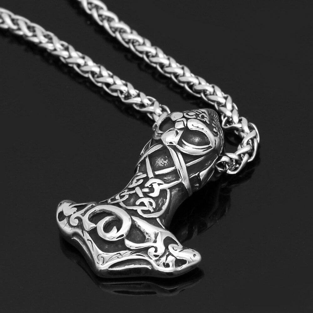 Berserker Mjolnir Necklace