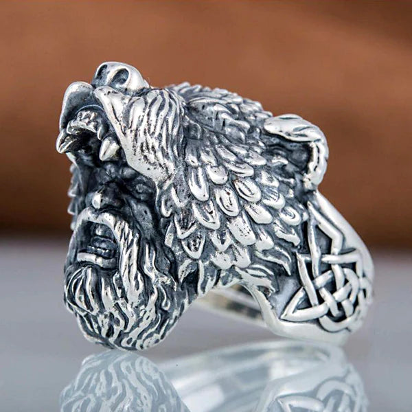 Berserker Viking Warrior Ring