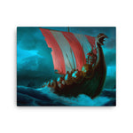 Viking Ship Canvas