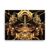 Golden Thors Hammer (Viking Canvas)