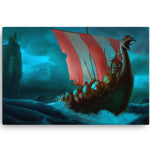 Viking Ship Canvas