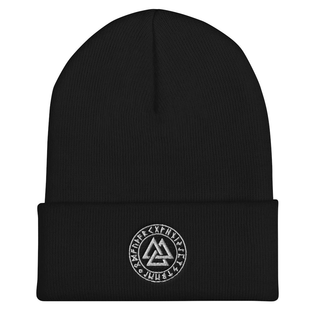 Valknut Viking Beanie