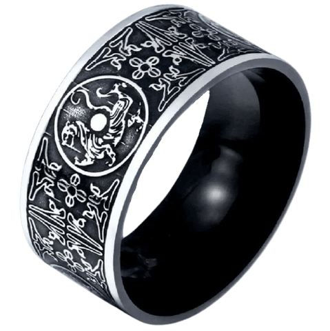 Til Valhalla Rings, Viking Rings, Runes Rings, 3 Piece Couple Set