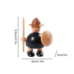 VIKING WOODEN STATUE
