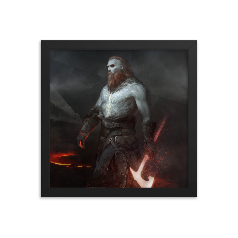 Norse God Tyr (Viking poster)