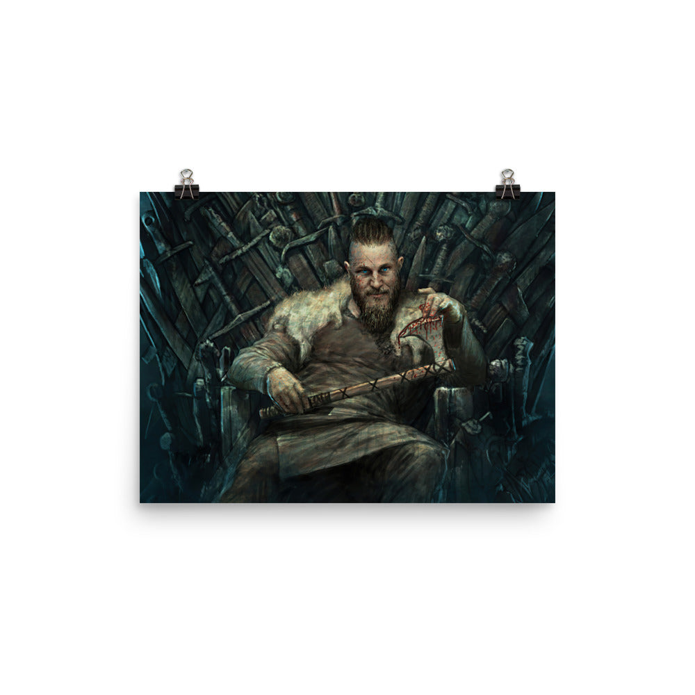 Ragnar Lothbrok (Vikings Poster)