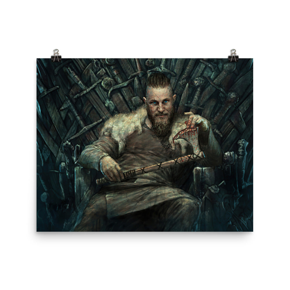 Ragnar Lothbrok (Vikings Poster)