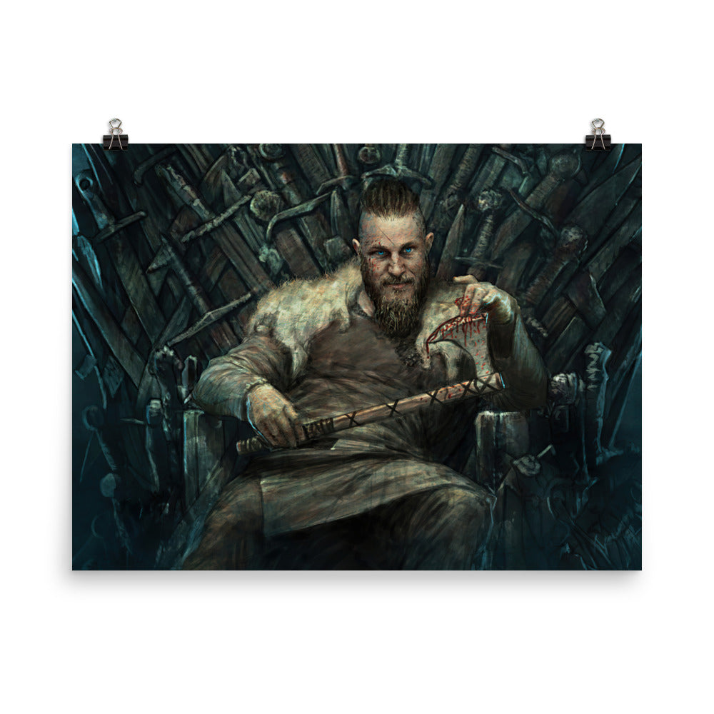 Ragnar Lothbrok (Vikings Poster)