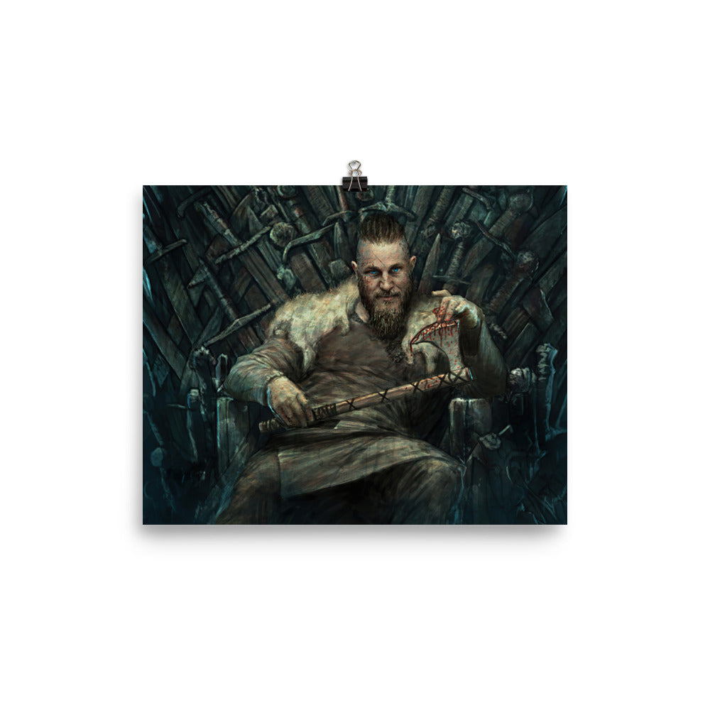 Ragnar Lothbrok (Vikings Poster)